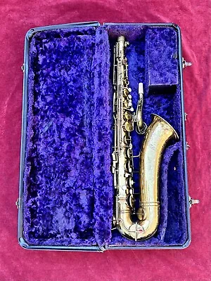 Buescher Vintage Aristocrat Series I Tenor Saxophone 1930's • $985