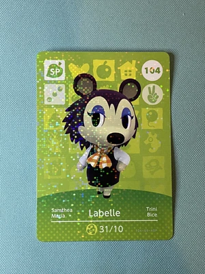 $1.65 • Buy 104 Labelle - Animal Crossing Amiibo Card Series 2