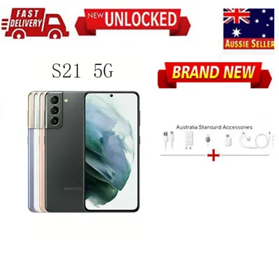 NEW Samsung Galaxy S21 5G Unlocked Sealed  AU STOCK FREE GIFT • $479