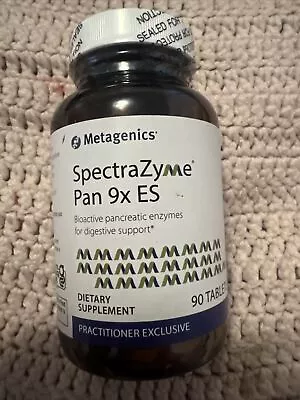 Metagenics SpectraZyme Pan 9X ES 90 Caps (EXP:08/25) • $27
