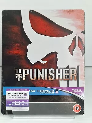 The Punisher Blu-Ray Steelbook UK Release New & Sealed Marvel OOP Tom Jane • £34.95