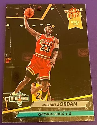 Michael Jordan Bulls 216 ‘92-93 Fleer Ultra Dunk Rank ‘16 NBA Jam Session Card • $2.99