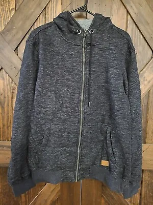 O'Neill Hoodie - Costner Sherpa - Charcoal Heather - M-XL - NWT - $109 Retail • $44.99