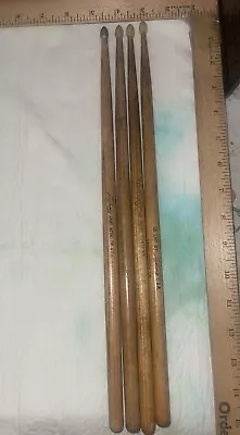 2 Pr LUDWIG LAMO Metal & Nylon Tip & 6A Pencil & 20LNT Match VTG JAZZ DRUMSTICKS • $39.99