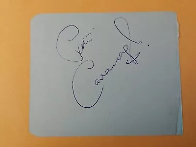 Peter Cavanagh (d. 1981) Signed Album Page - Todd Mueller COA - Benny Hill • $3.99