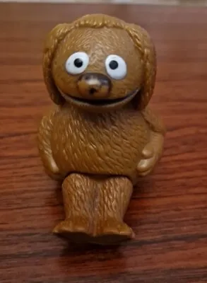 Vintage 1977 Muppet Rowlf Dog 3  Stick Puppet - Fisher Price - Without Stick • £4.95