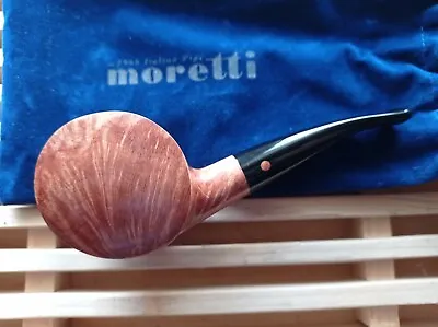 Moretti Collection Blowfish Freehand Natural Briar Pipe Handmade Italy 301 Oz29 • $400