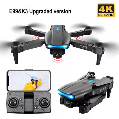 4K GPS 5G Drone X Pro With HD Dual Camera Drones WiFi FPV Foldable RC Quadcopter • $39.52