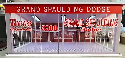 1/18 Scale Mr. Norms Grand Spaulding Dodge Showroom Diorama ! • $229.95