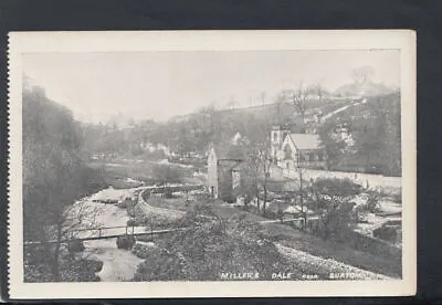 Derbyshire Postcard - Miller's Dale Near Buxton    T7701 • £2.39