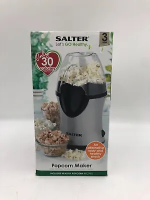 £17.98 • Buy Salter EK2902 Electric Popcorn Maker Machine - Grey
