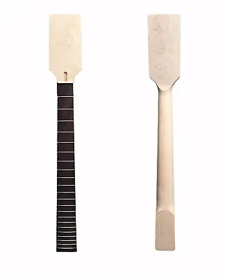 Paddle Head 7 String Guitar Neck 22 Fret 24.75inch Maple Rosewood Wide Necks • $53.10