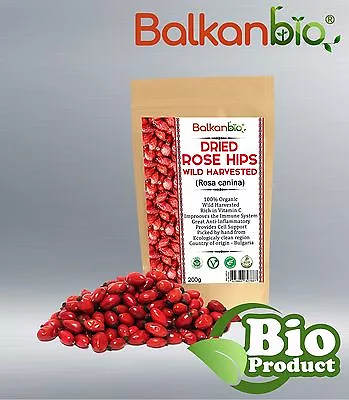 $6.29 • Buy Whole Dried Rosehips Wild BIO Vitamin C, Antioxidant,Immune Booster Rosa Canina