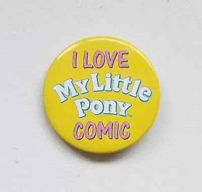 I Love My Little Pony Comic Badge • £2.99