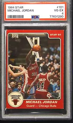 1984 Star #101 Michael Jordan PSA 4 • $9200