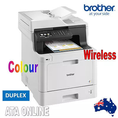 Brother MFC-L8690CDW Colour M/F Wireless Laser Printer With Duplex + Warranty. • $769