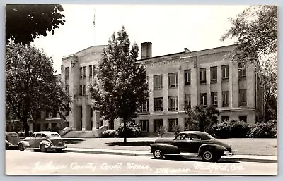 Medford Oregon~Jackson County Courthouse~1940s RPPC • $13