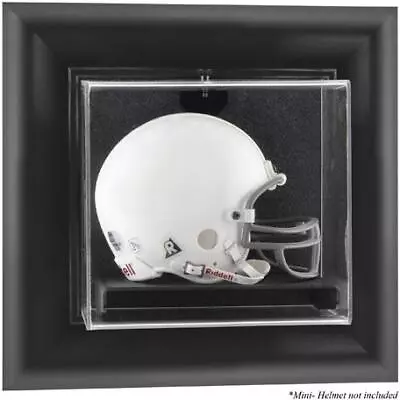 Black Framed Wall-Mountable Mini Helmet Display Case - Fanatics • $69.99