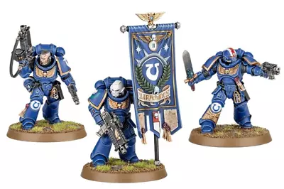 Dark Imperium: Primaris Ancient And 2x Lieutenants Warhammer 40000 OOP NOS • £49.99