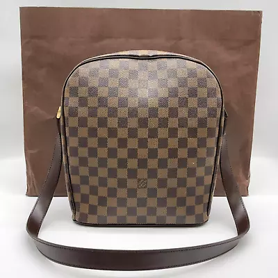 Authentic Louis Vuitton  Damier Ebene Triana Handbag N51155 W/Bag NS030575 • $32