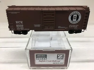 Z Scale Micro Trains MTL Special Run Buffalo Creek Railroad BCK 2010 Box Car • $90