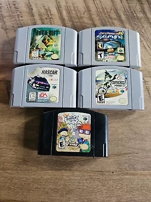 Nintendo 64 Game Lot (5 Games) All Tested/Works • $27.99