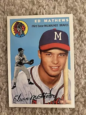 Eddie Matthews 1994 Topps Archives 1954 Ed Mathews #30!-EXCELLENT • $0.78