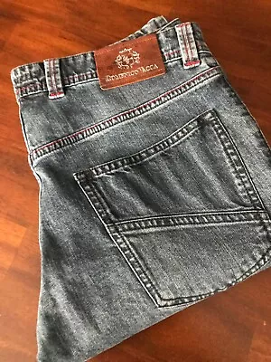 $95 • Buy Domenico Vacca Mens Straight Leg Casual Slim Jeans  Pants ( Size 48)