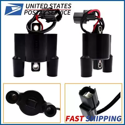 Ignition Coil 4-stroke For Yamaha Outboard 63P-82310-01-00 F6T557 50HP-150HP US • $27.47