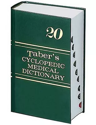 Taber's Cyclopedic Medical Dictionary : Thumb-Indexed Version Har • $6.45