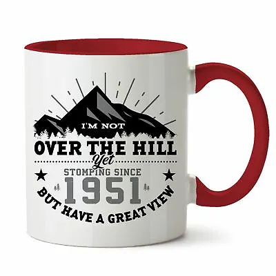 70th Birthday Gifts For Women Men - The Hill 1951 Funny Mugs Novelty Presents • £6.97