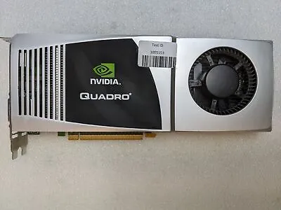 NVIDIA Quadro FX 4800 1.5GB GDDR5 PCI Express X16 DUAL DISPLAY PORT TESTED • $28.99