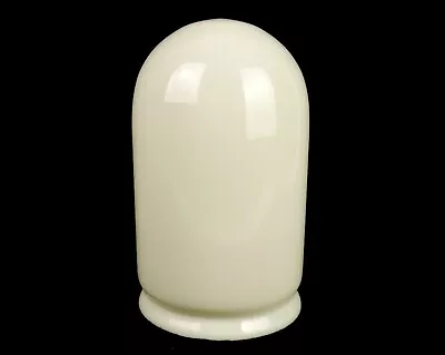 Milk Glass Vintage Tubular Industrial Light Cover 5  Screw-On Fitter GLB-08 • $29.95