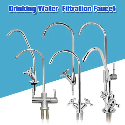 £7.79 • Buy 1/4  Kitchen Sink Water Purifier Tap Faucet Filter Drink Water Filtration System