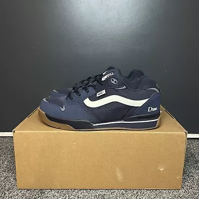 Vans X Dime Geoff Rowley XLT Shoes UK 9.5  Navy New (no Box) • £145