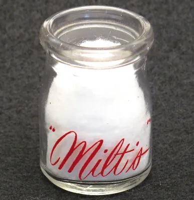 Vintage Dairy Creamer Milts Coffee Diner Collectible Single Serve 3/4 Oz • $19.99