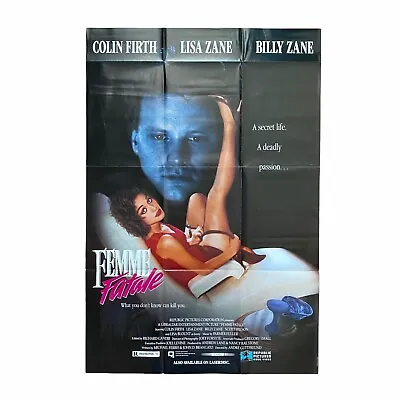 FEMME FATALE La Femme Nikita Colin Firth Billy Lisa Zane Sexy Stockings Legs 1sh • $14.99