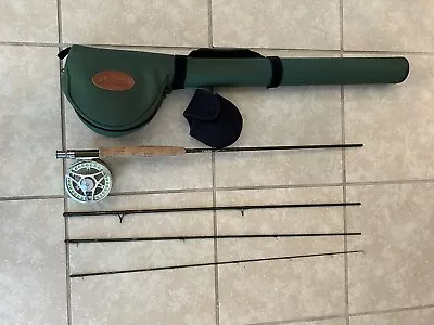 Cabelas Fly Rod & Reel Combo With Travel Tube. • $50