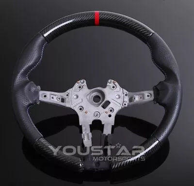 NEW CARBON FIBRE Leather Red Performance Steering Wheel For BMW M2 M3 M4 X5M X6M • $823.90