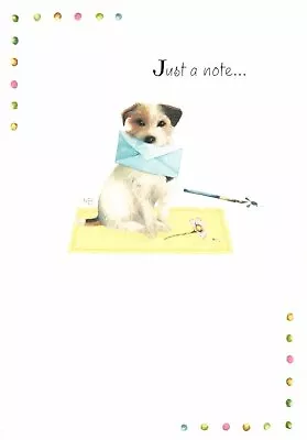 Just A Note Thinking Of You Saar Dog Breed Marjolein Bastin Hallmark Card  • $4.99