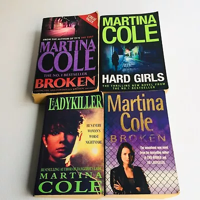 4 X Martina Cole Book Bundle Large Paperback Thriller Mystery Suspense Fiction • $32.99