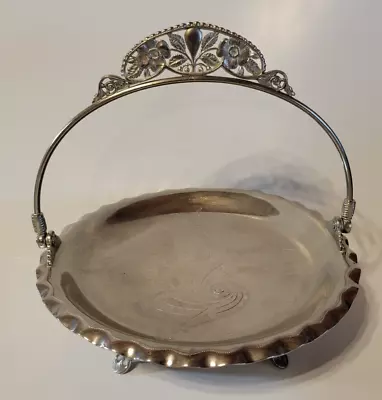 Antique 1880's Pairpoint MFG Co Quadruple Silver Plate 1259 Brides Basket • $24.99