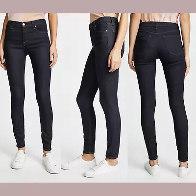 USED $188 J Brand [ 25 ] Maria High Rise Skinny Jeans In After Dark Blue #Q129 • $39.99