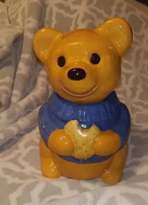 Teddy Bear Ceramic  11   Cookie Jar  • $25
