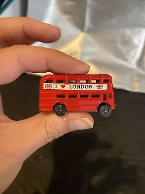 London Double Decker Bus Toy Model London Transportation • £0.99