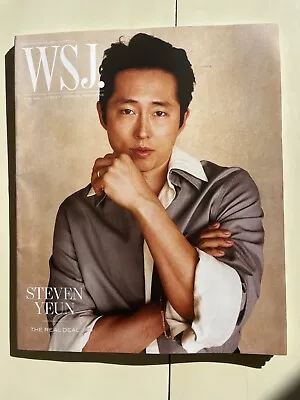 WSJ The Wall Street Journal Magazine Spring 2023 Steven Yeun The Real Deal • $5.50