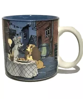 Vintage Disney Lady And The Tramp Coffee Mug • $15.99