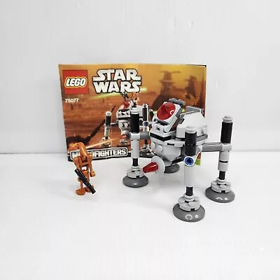 Lego Star Wars 75077: Homing Spider Droid Microfighter - COMPLETE With Manual • $34.95