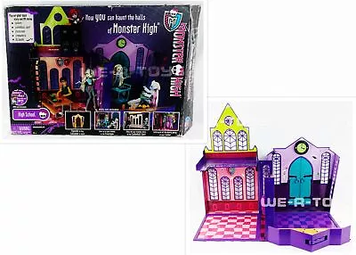 Monster High: High School Playset Creepateria DJ Booth Mattel 2012 No X3711 USED • $259.95