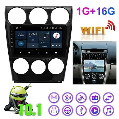 Android10.1 Car GPS Navi Radio Stereo Player 2004-2014 For Mazda 6 Head Unit DSP • $138